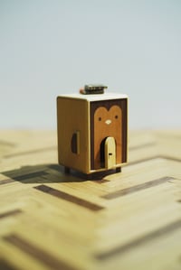 Image 8 of Handcrafted 1:6 Scale Miniature Animal Cabinets for Dollhouses (Walnut & Beech)