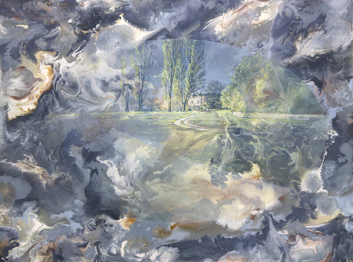 'View From The Gates' 2020, Original Painting