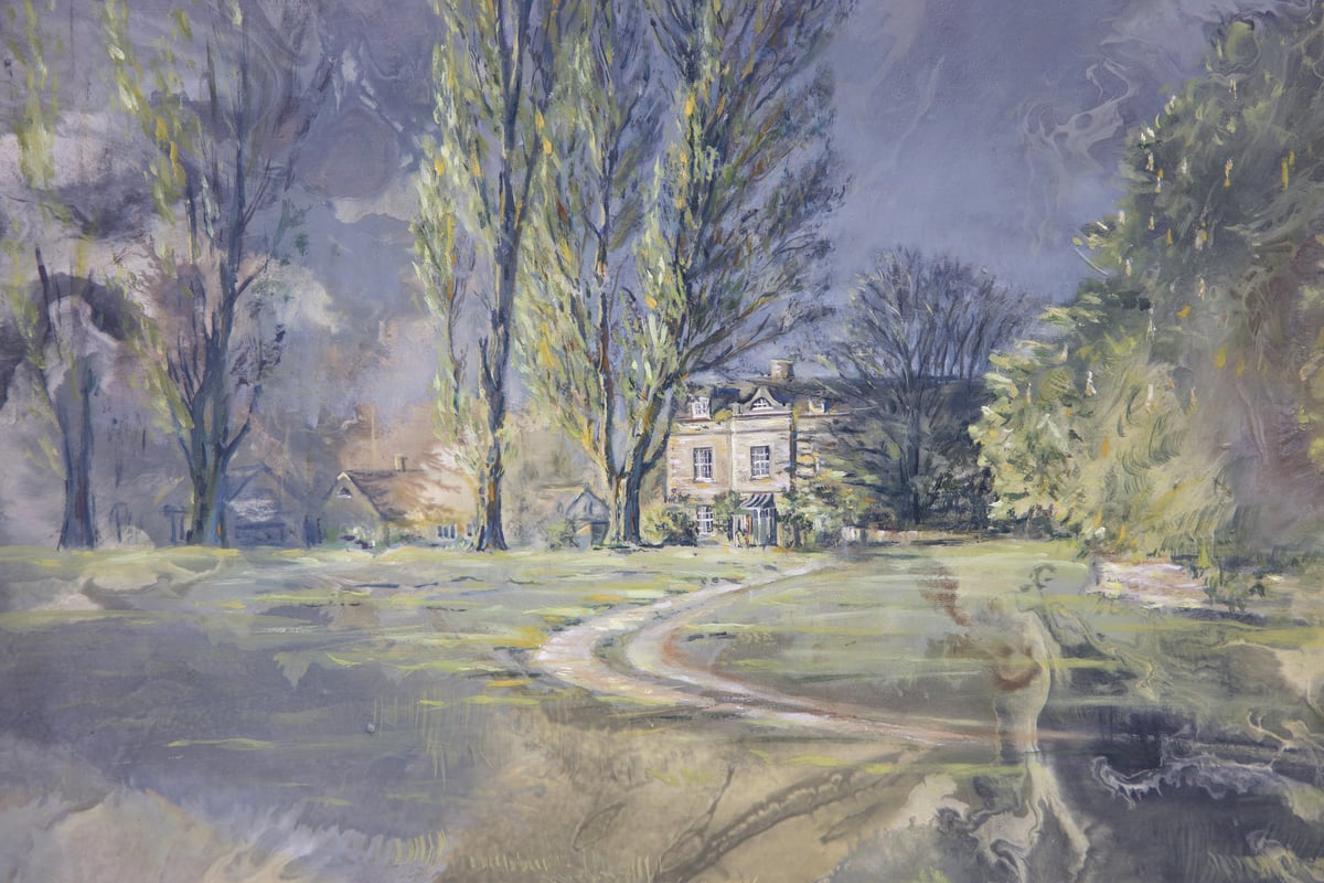 'View From The Gates' 2020, Original Painting