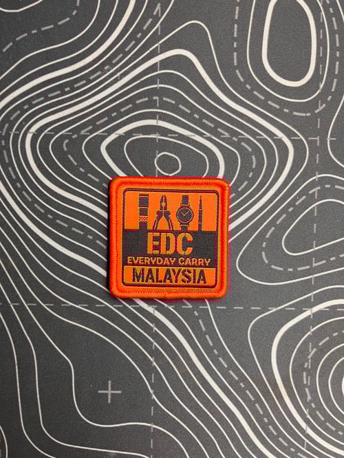 Image of EDC MALAYSIA Logo Patch 2025 - Pre Order