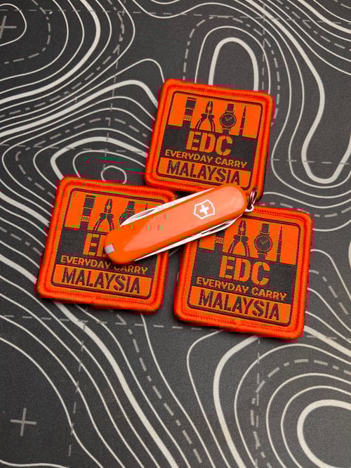 Image of EDC MALAYSIA Logo Patch 2025 - Pre Order