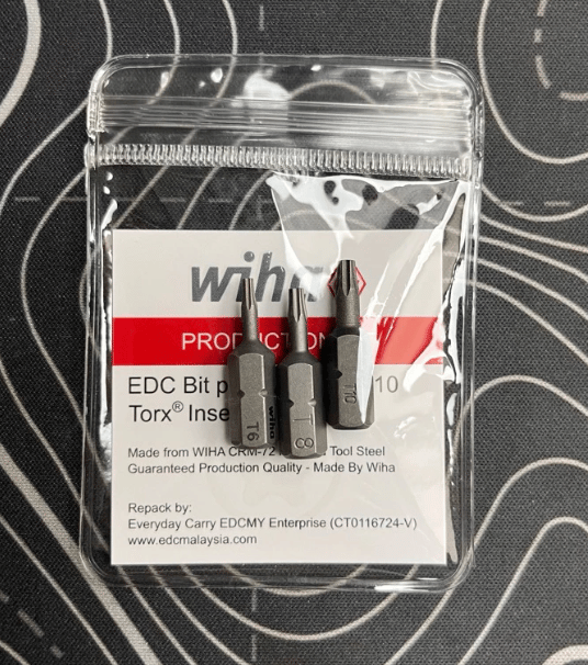 Image of Wiha EDC Bit T6 T8 T10