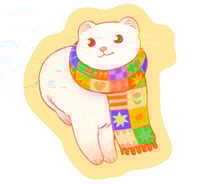 Image 1 of sticker cool ermine
