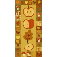 Image 1 of marque-page patchwork automne