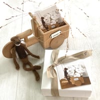 MINI CARTE bisou coeur