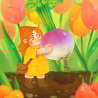 Image 1 of print turnip