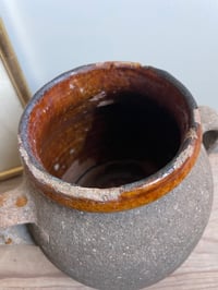 Image of Poterie vernissée marron 