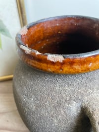 Image of Poterie vernissée marron 