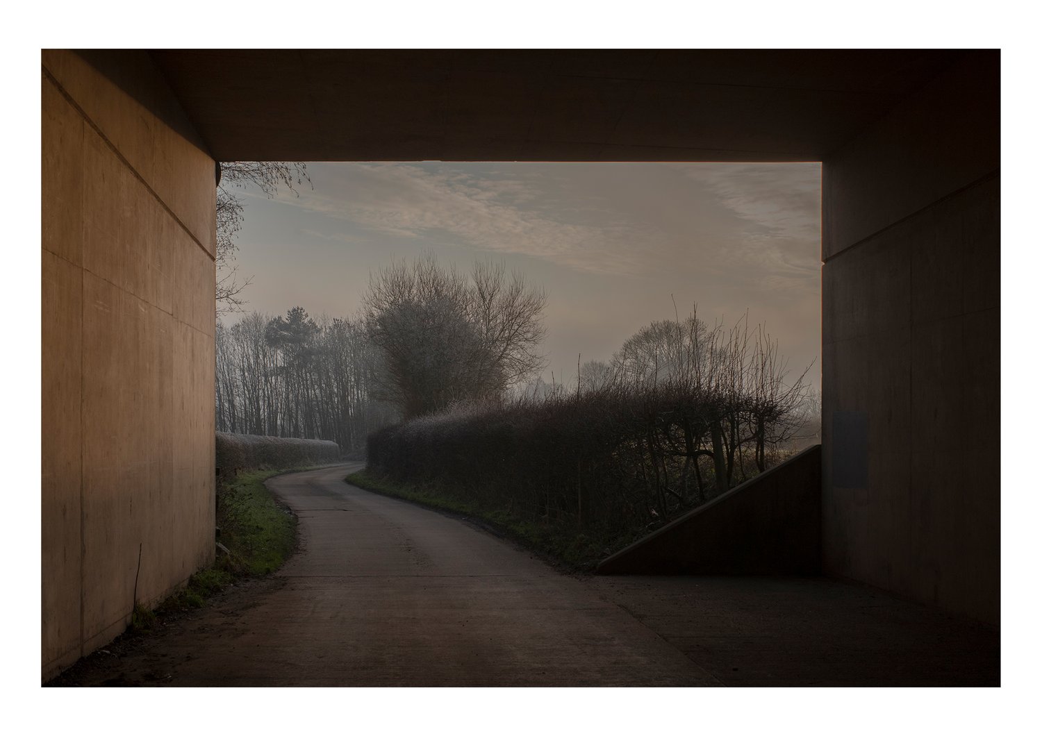 Under The Motorway - A3 Art Print or Giclee