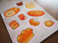 Image 2 of planche de stickers - cute bakery