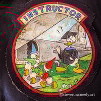 Image 1 of USN FLIGHT SCHOOL INSTRUCTOR PATCH