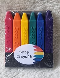 Image 1 of Set of soap crayons (6)