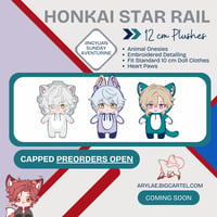 Image 1 of PREORDER: Honkai Star Rail 12 cm Dolls