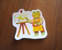 Image 2 of sticker edgar the painter