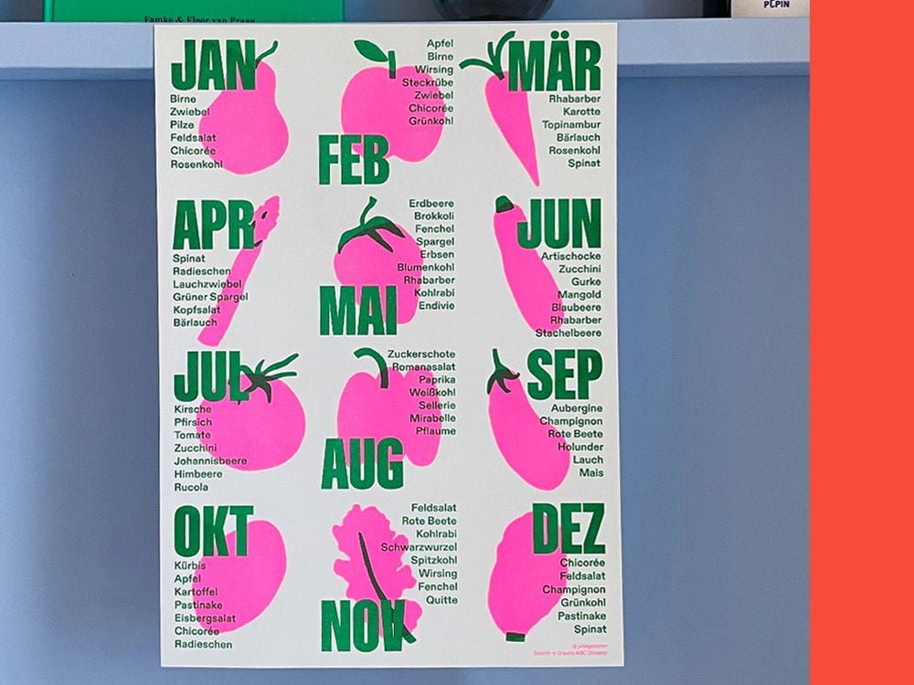 Image of RISOPRINT Saisonales Obst & Gemüse