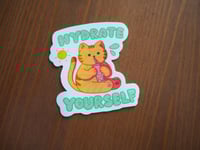Image 2 of sticker hydrate yourself