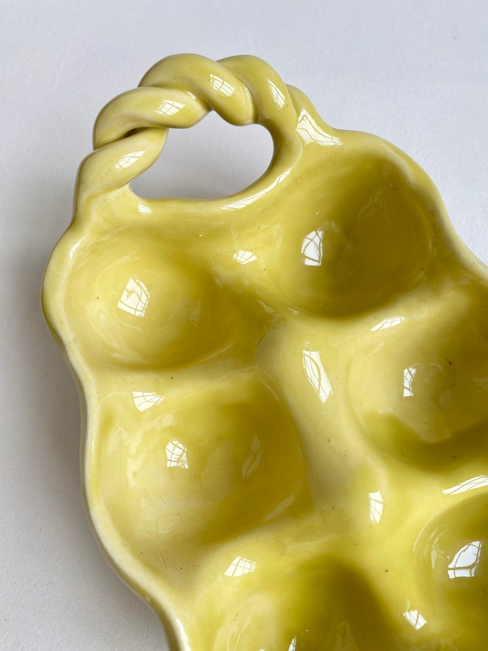 Image of Yellow Egg Tray