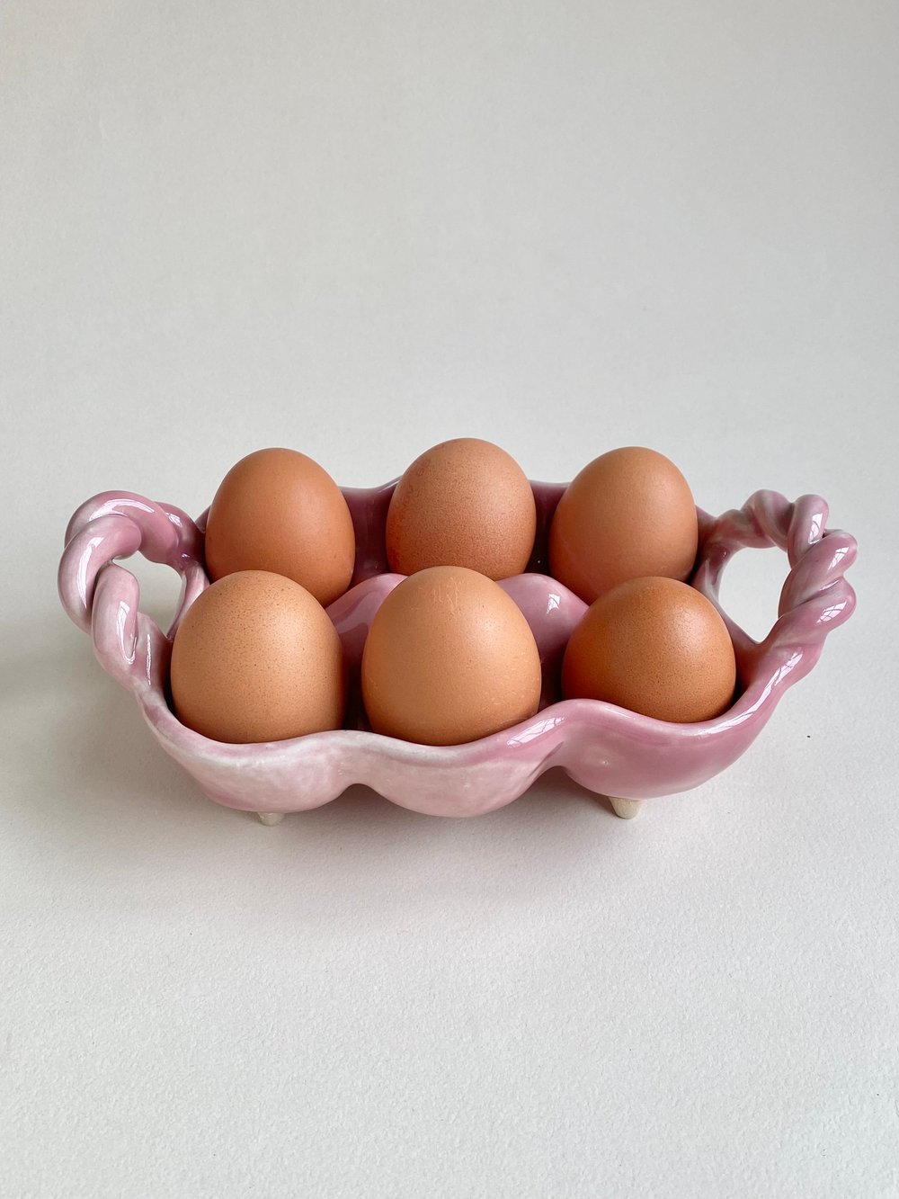 Image of Pink Egg Tray