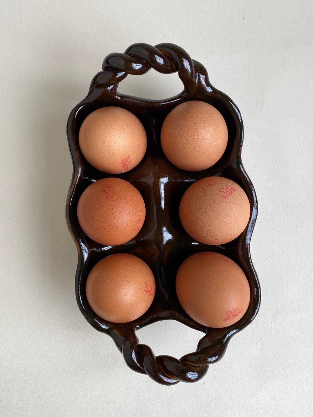 Image of Brown Egg Tray