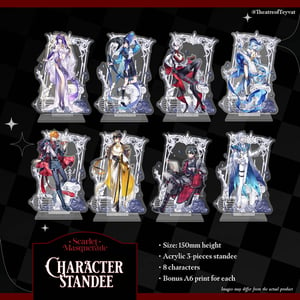 Scarlet Masquerade Standee