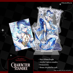 Scarlet Masquerade Standee