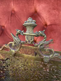 Image 5 of Porte courrier ancien bronze et laiton