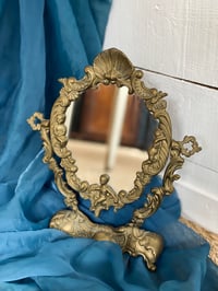 Image 1 of Miroir psyché en bronze