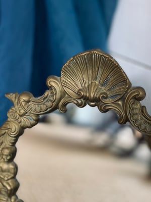 Image of Miroir psyché en bronze