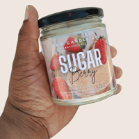 Image 2 of SUGAR BERRY SCENTED CANDLE