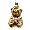 Bear Glass Christmas Tree Ornament
