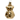 Bear Glass Christmas Tree Ornament