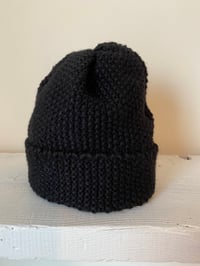 Image 1 of Alpaca Beanie - Black £60.00