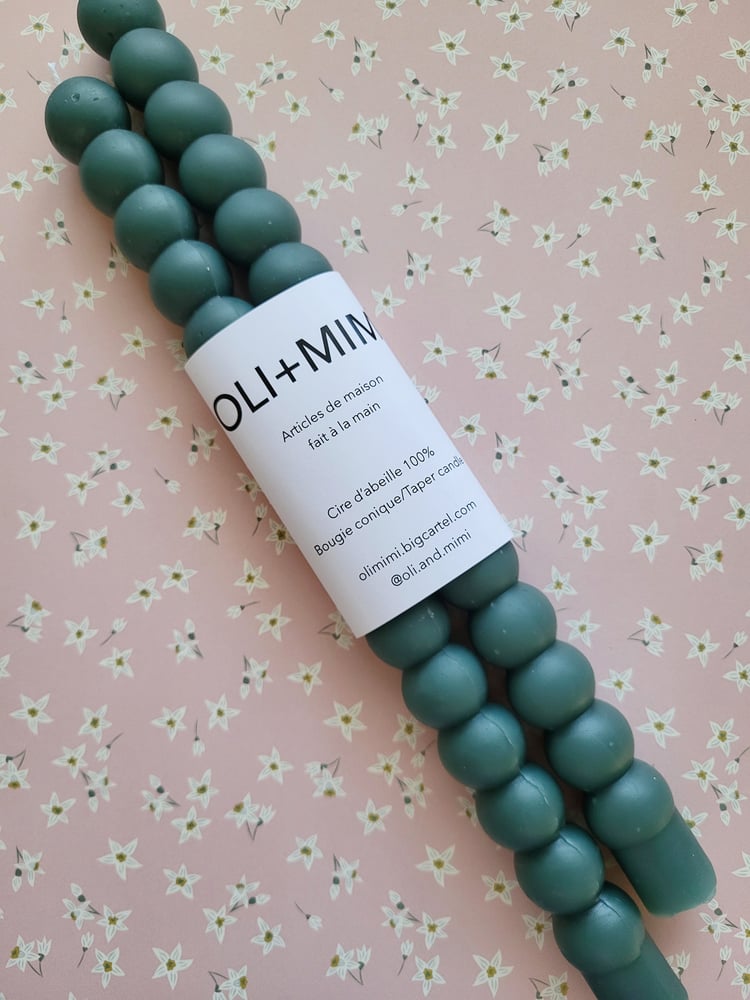 Image of Duo de bougies boules