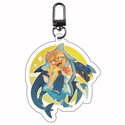 Image of [PRE-ORDER] Foolish x Pokemon Keychain