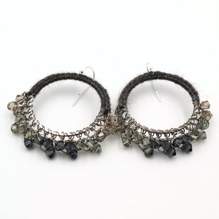 Image of AFFINITY Earrings - Grey