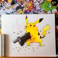 POKEMON ORIGINAL ART SIGNED