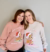 Image 4 of Retro Christmas Sweatshirt