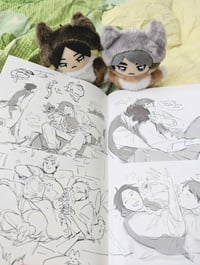 Image 2 of Hungry! Miya Osamu x Suna Rintarou Sketch Log (Haikyuu!!)