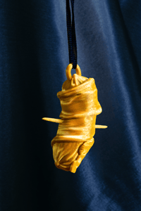 Image 1 of Pigs in a blanket Christmas bauble