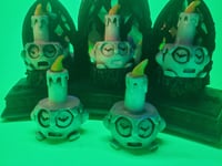 Spooky candle slimeballs