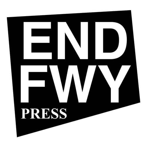 Image of END FWY → stickers