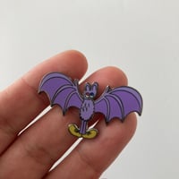Image 2 of CUTIE BAT Enamel Pin