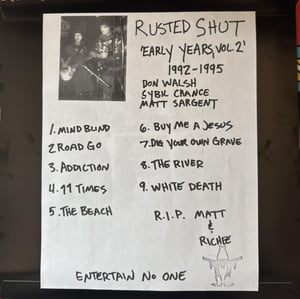 Image of Rusted Shut - Early Years, Vol 2. LP