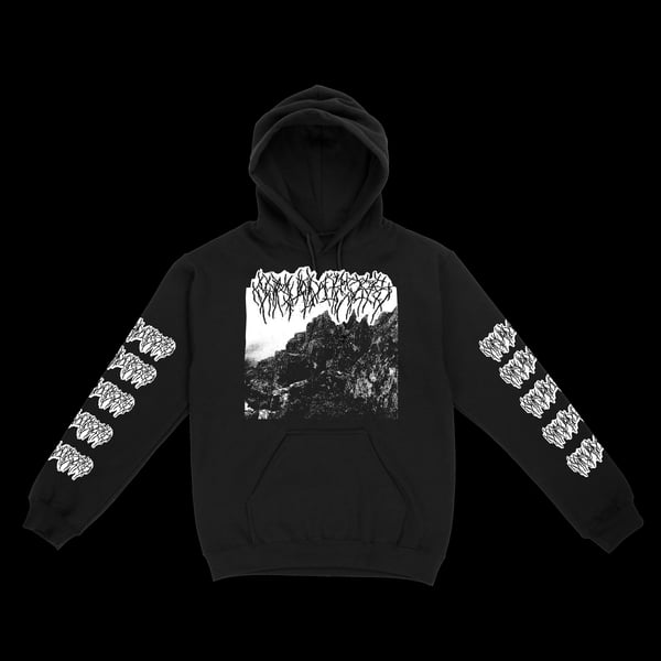 Image of CARVED CROSS HOODIE