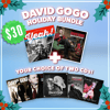 David Gogo Holiday Bundle (YEAH!, Christmas With The Blues & Two CDs of your Choice!)