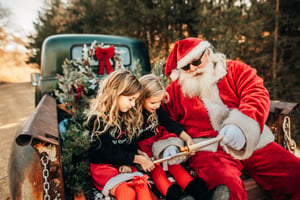 Image of Outdoor Santa Truck Minis