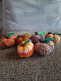 Image 10 of Mini Knitted Skeletons and Pumpkins (Set of 2 Each)