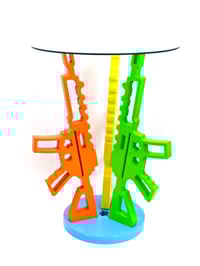 Image 1 of AR - 15 Side Table ( Hand made Sample )