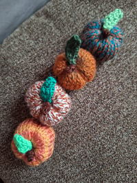 Image 12 of Mini Knitted Pumpkins (Set of 6)