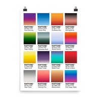 Image 1 of ALBUM ART GRADIENT POSTEЯ